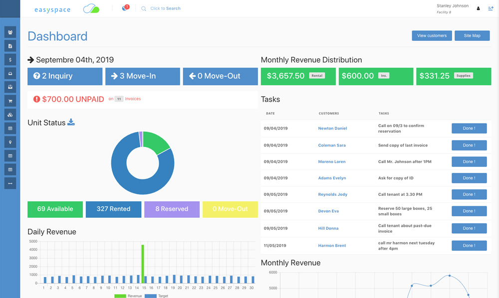 INTERACTIVE DASHBOARD & SMART TASK MANAGER
